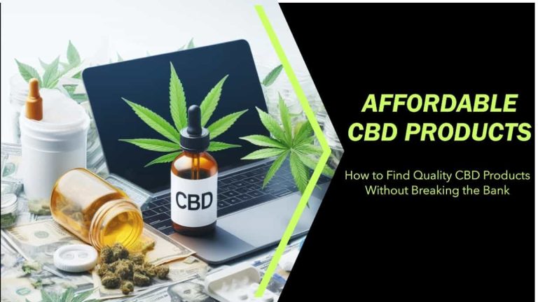 Affordable CBD Products