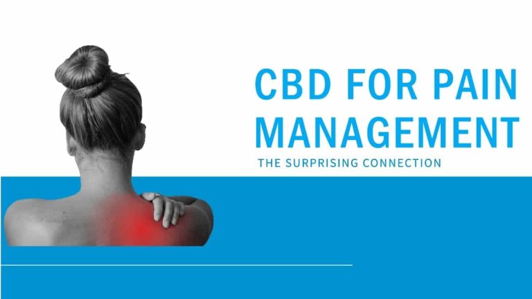 CBD and Pain Reduction