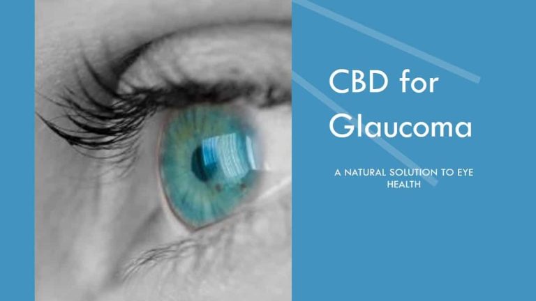 CBD for Glaucoma