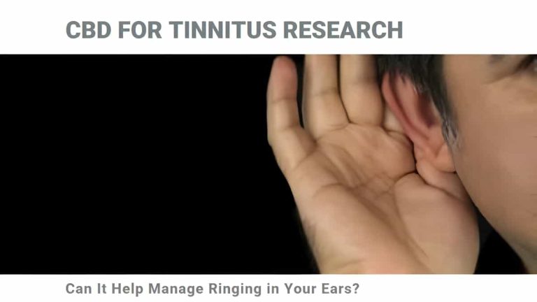 CBD for Tinnitus the Research