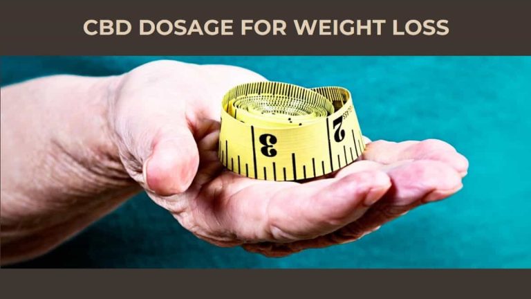 CBD Dosage for Weight Loss