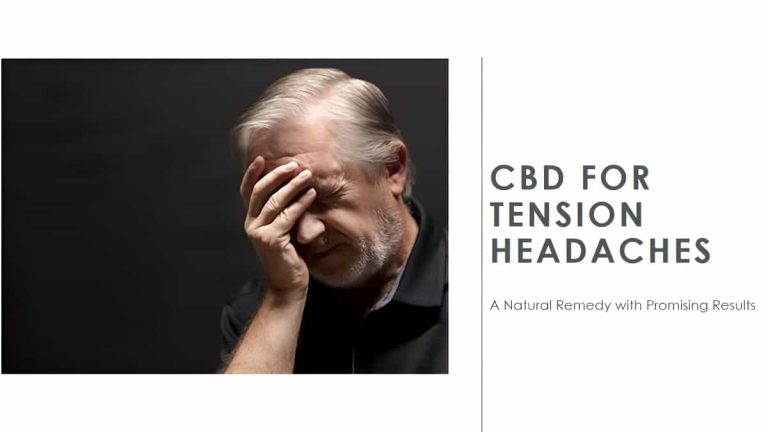 benefits of CBD for tension headaches