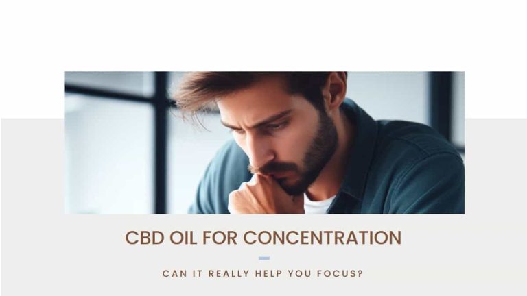 benefits of CBD oil for concentration