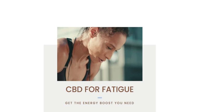 CBD for Fatigue