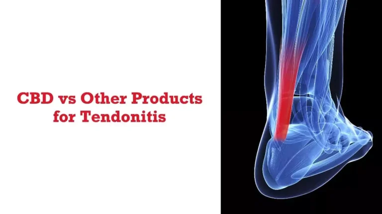 Using CBD vs Other Products for Tendonitis