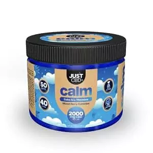 Just CBD Calm Mixed Berry Gummies