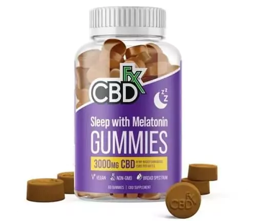 CBDfx CBD Gummies for Sleep with Melatonin