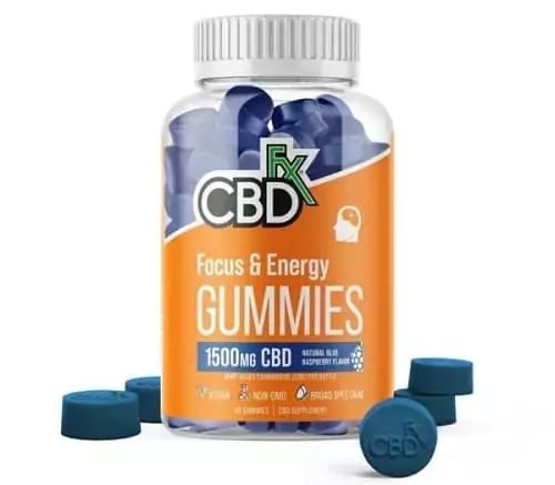 CBDfx CBD Gummies for Focus and Energy