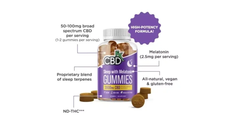 CBDfx CBD Gummies for Sleep with Melatonin