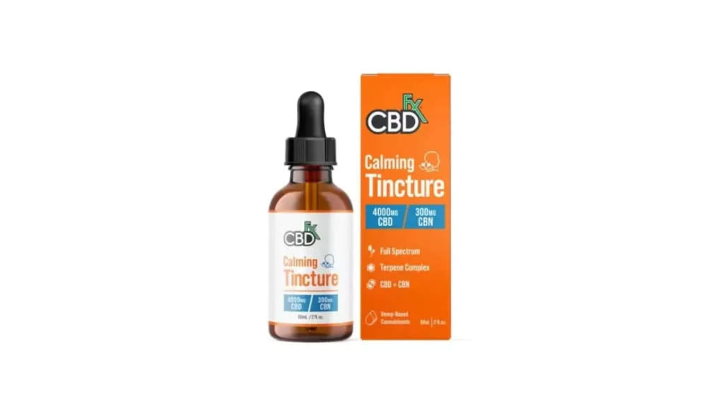 Product Review: CBDfx Full Spectrum CBD Oil Tincture for Calming + CBN (1000-6000mg)