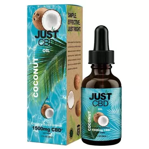 Just CBD Coconut Oil Tincture