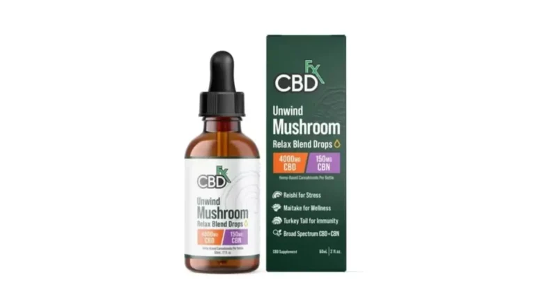 CBDFx Relax Blend Mushroom Tincture