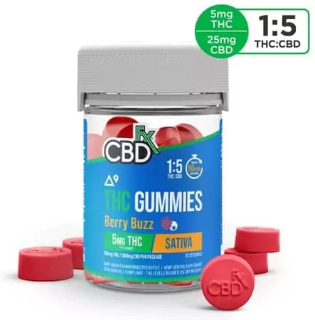 CBDfx Delta-9 THC Gummies